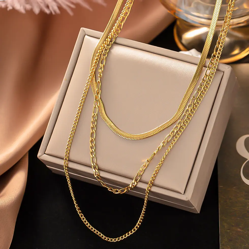 Thumbnail: Multilayer Chain Necklace
