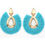 Thumbnail: Waterdrop Fringe Earrings
