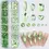 Thumbnail: 12Grids/Box 3D Glitter Nail Art Rhinestone