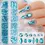 Thumbnail: 12Grids/Box 3D Glitter Nail Art Rhinestone