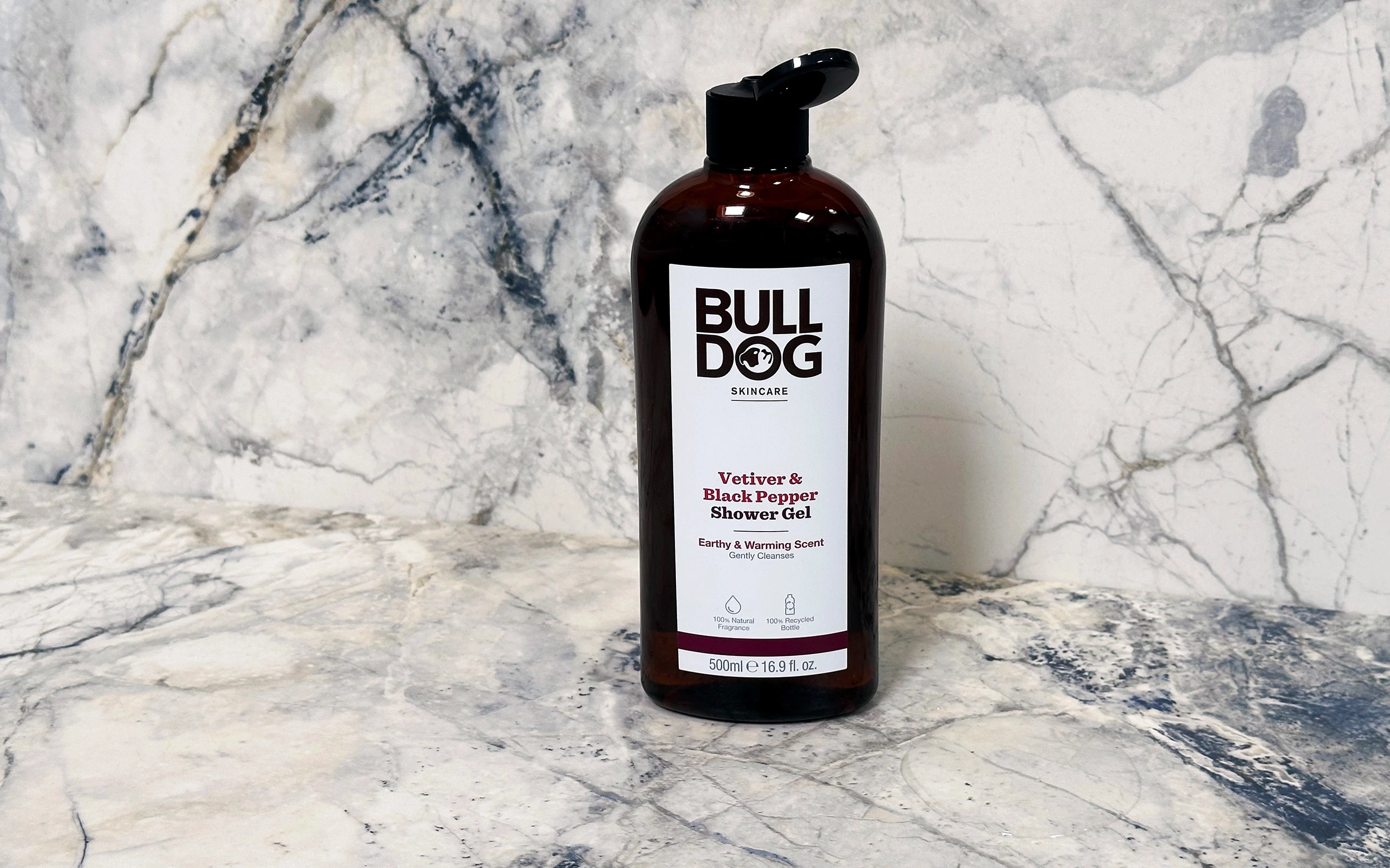 Review Bulldog Vetiver & Black Pepper Shower Gel