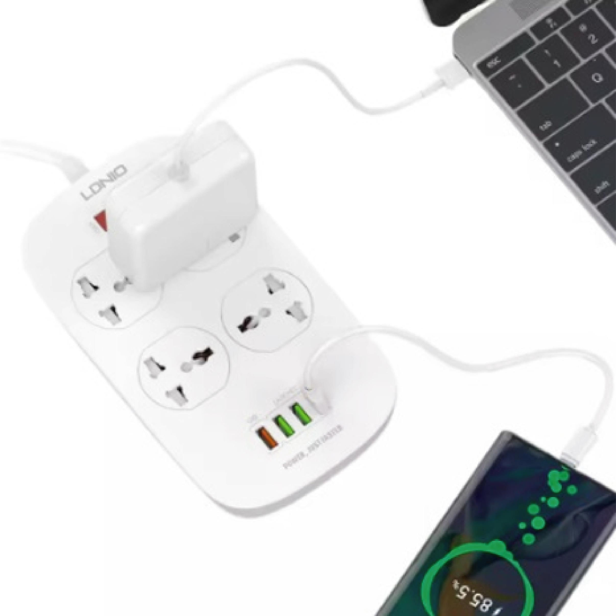 PN-029 排插 Travel Adaptor & USB Set
