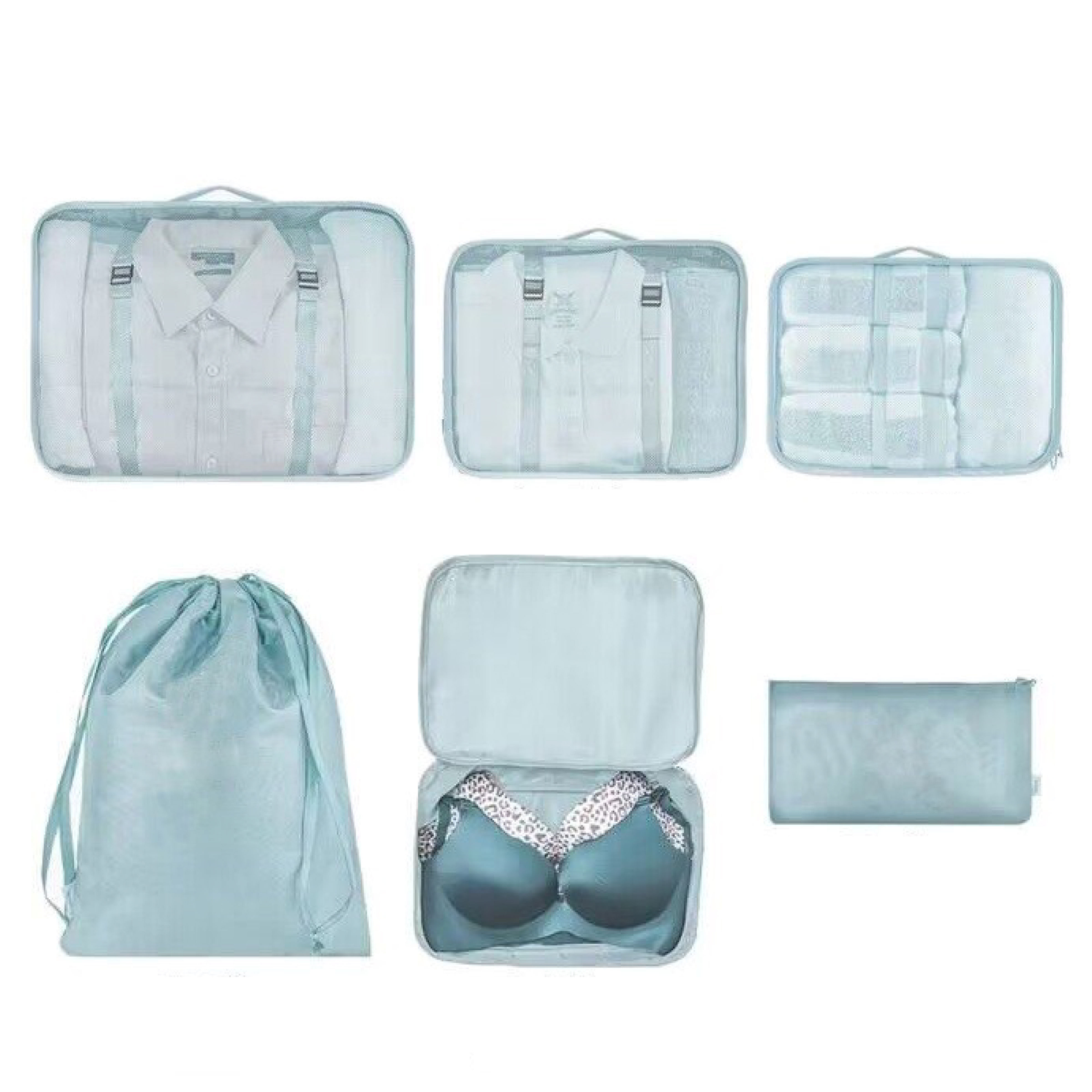 TF-037 旅行收納袋 – 6 件套 Travel Storage Bags – Set of 6pcs