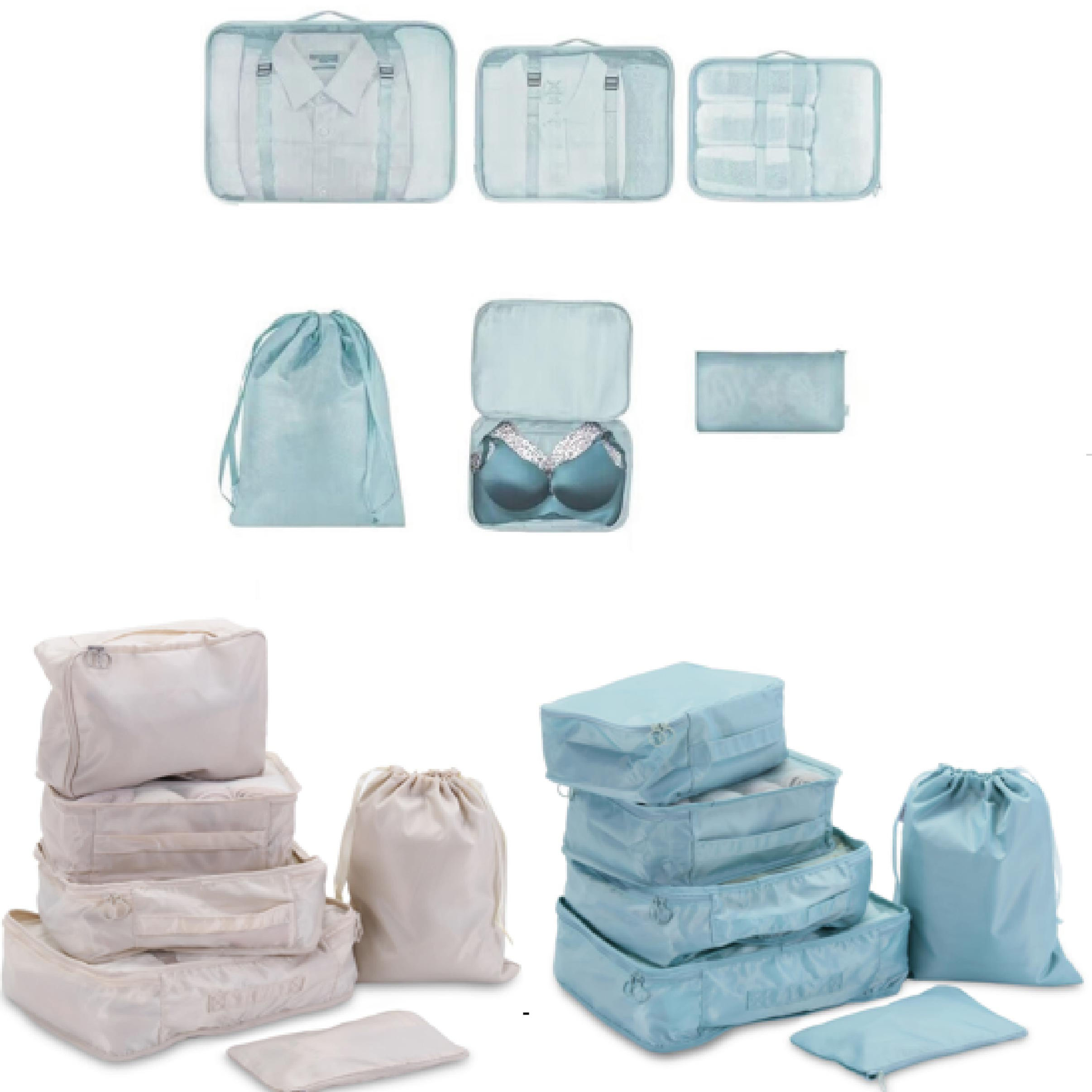 TF-037 收納袋(6件) Travel Storage Bags (6pcs)