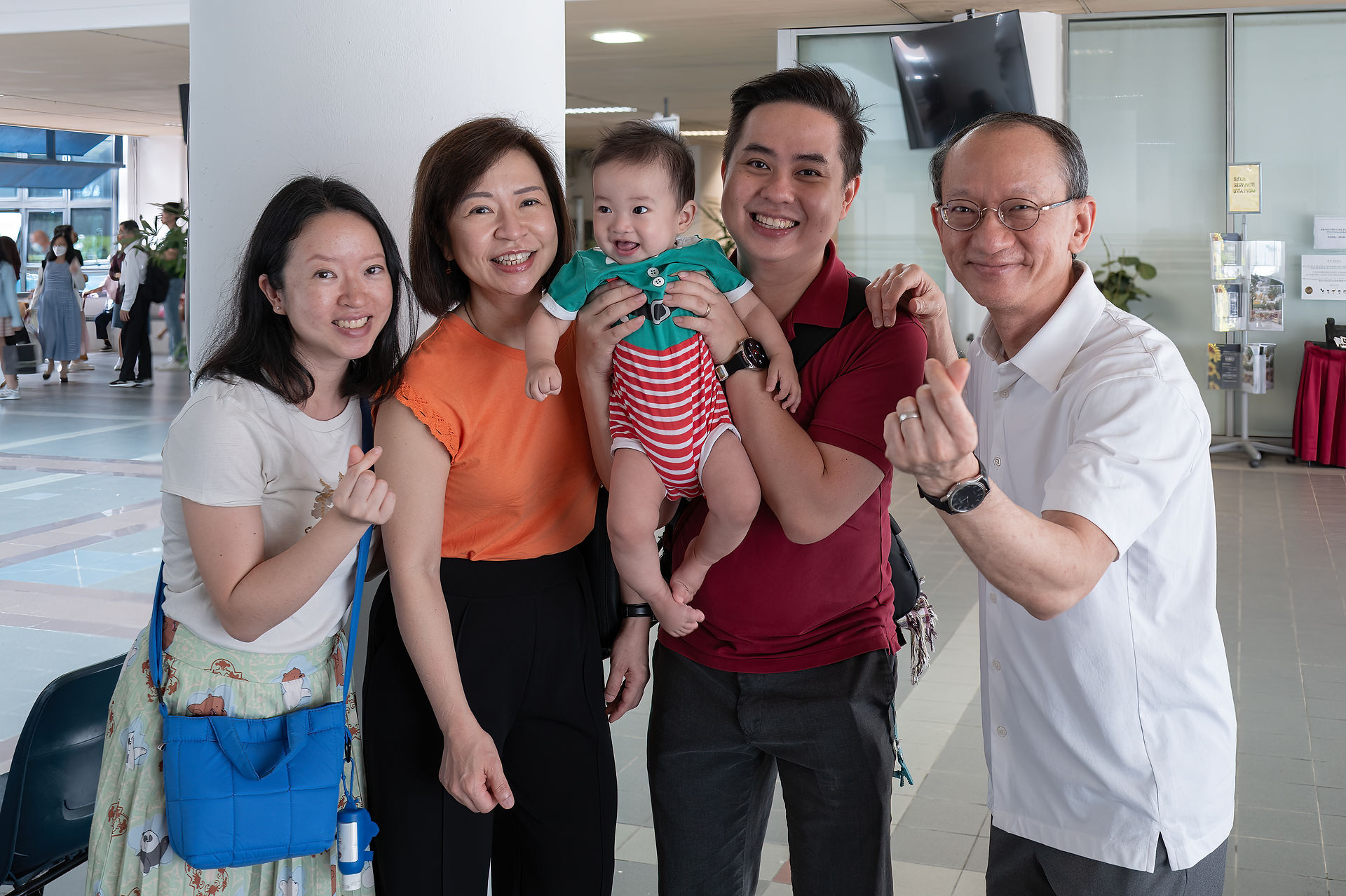 Smiles all around! From a family attending CCMC Christmas Service 2023.