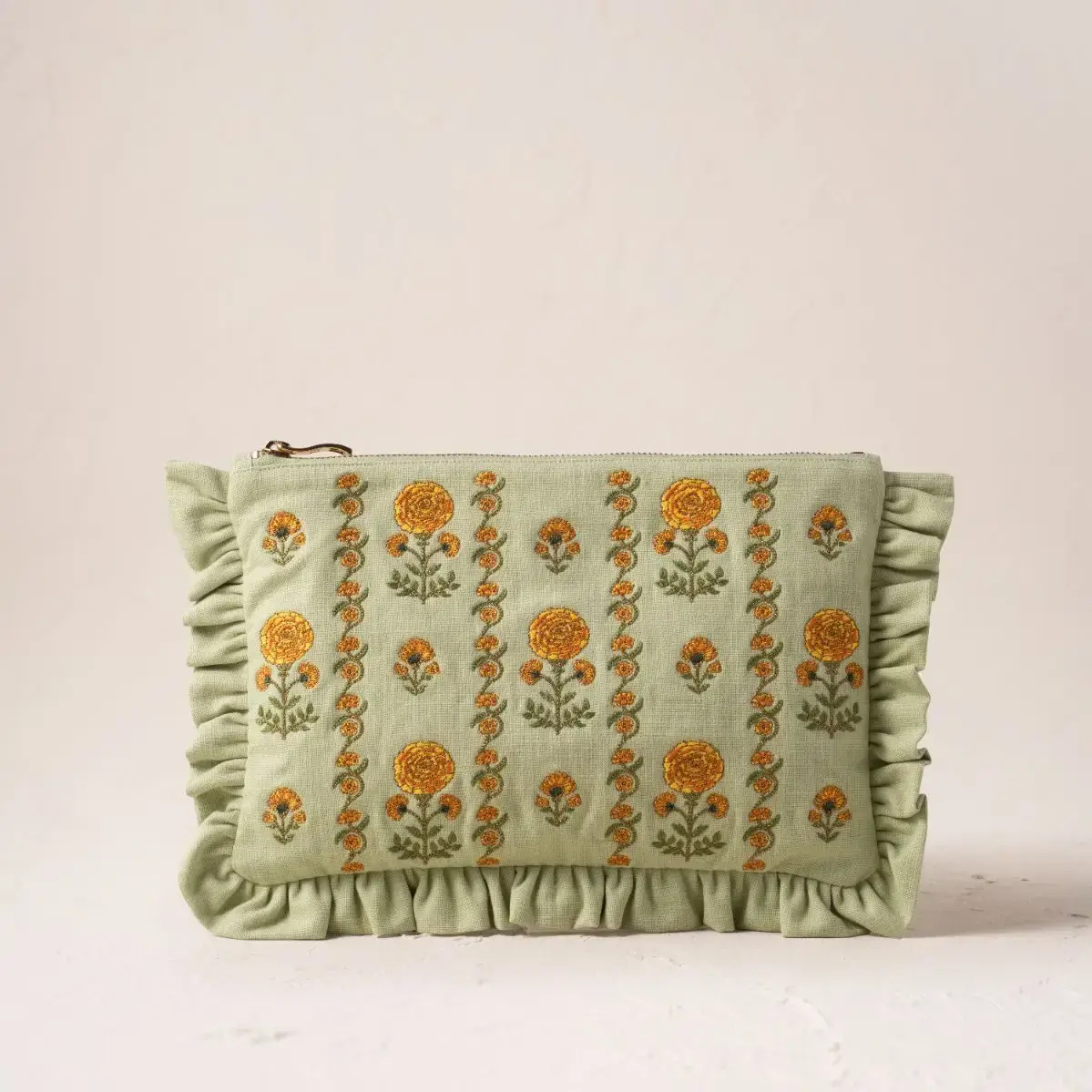 MARIGOLD FRILL WASH BAG