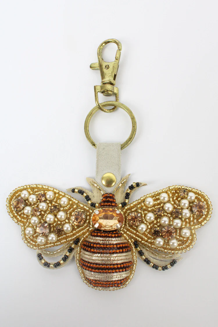 Gucci bee keyring sale