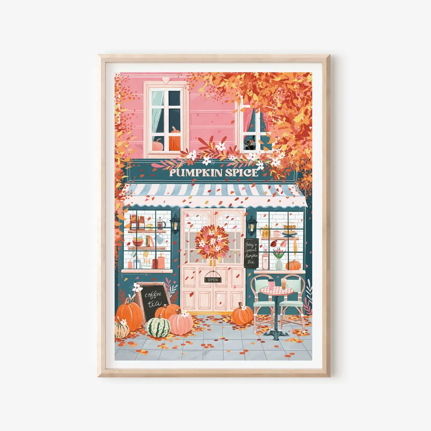 SIMPLY KATY ART PRINT PUMPKIN SPICE