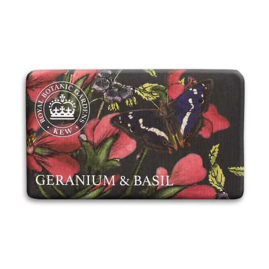 GERANIUM AND BASIL KEW SOAP