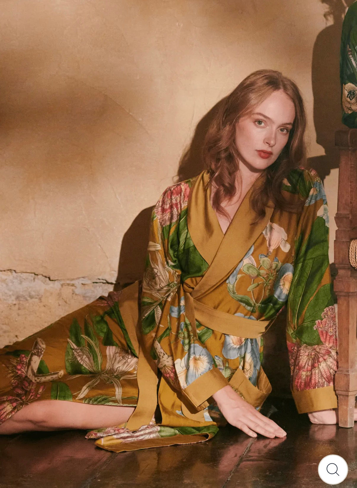 Rhodoleia Gold Gown