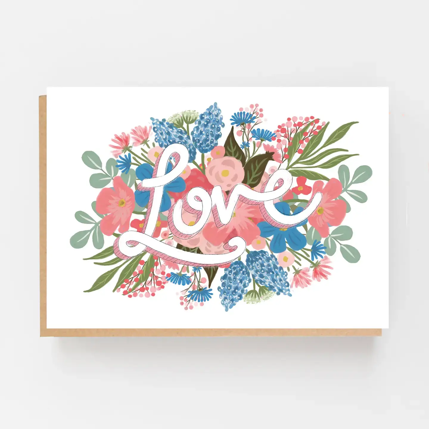 LOVE FLOWERS CARD