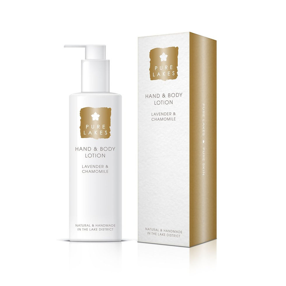 PURE LAKES LAVENDER & CHAMOMILE HAND & BODY LOTION