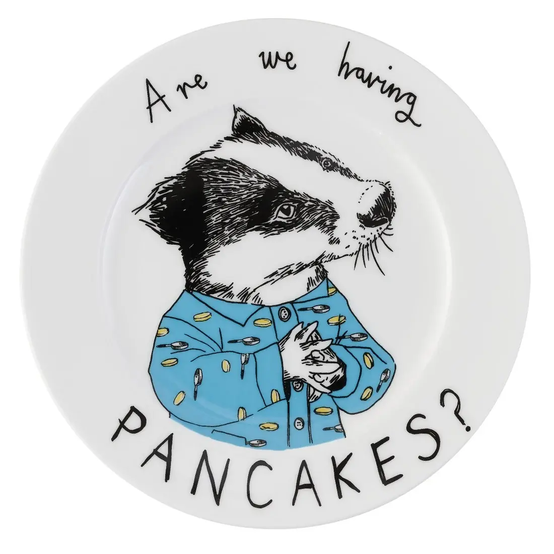 ARE WE HAVING PANCAKES? SIDE PLATE