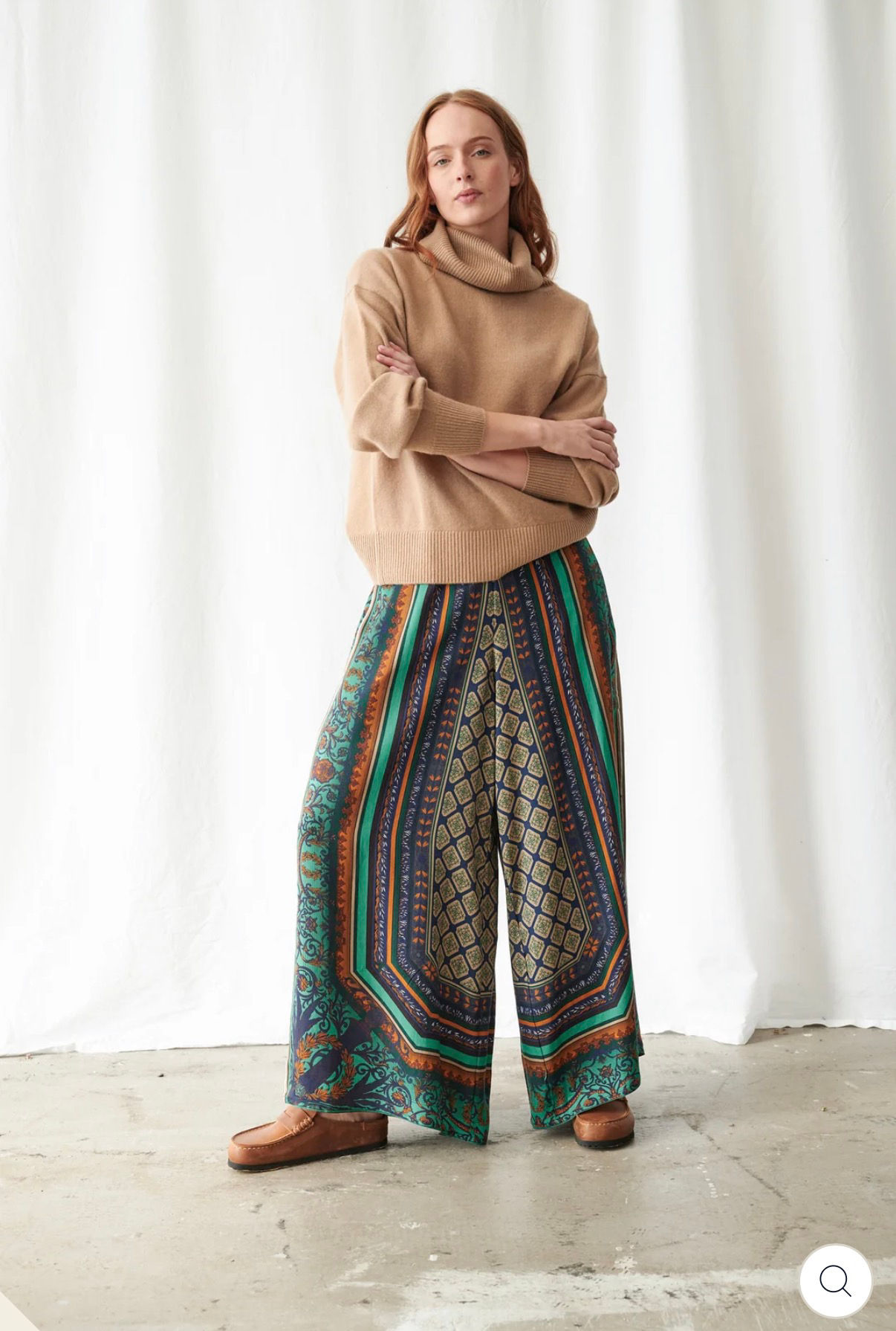 Amulet Emerald Palazzo Pants