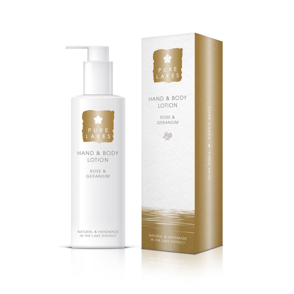 ROSE & GERANIUM HAND & BODY LOTION