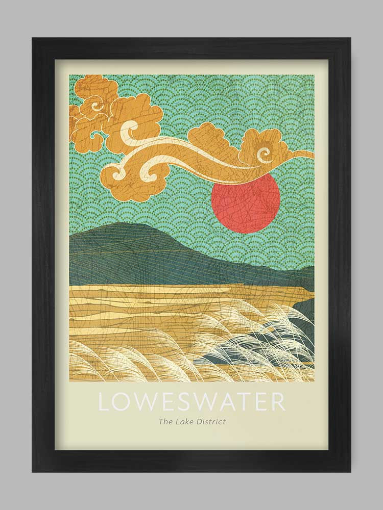 LOWESWATER POSTER PRINT