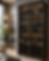 Luxury steel Drinks cabinet
