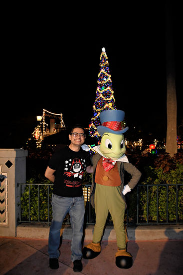 Alejandro Sevilla y Pepe Grillo, Navidad WDW