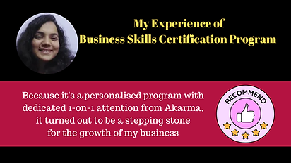Ashi Singhal Experience of BSCP
