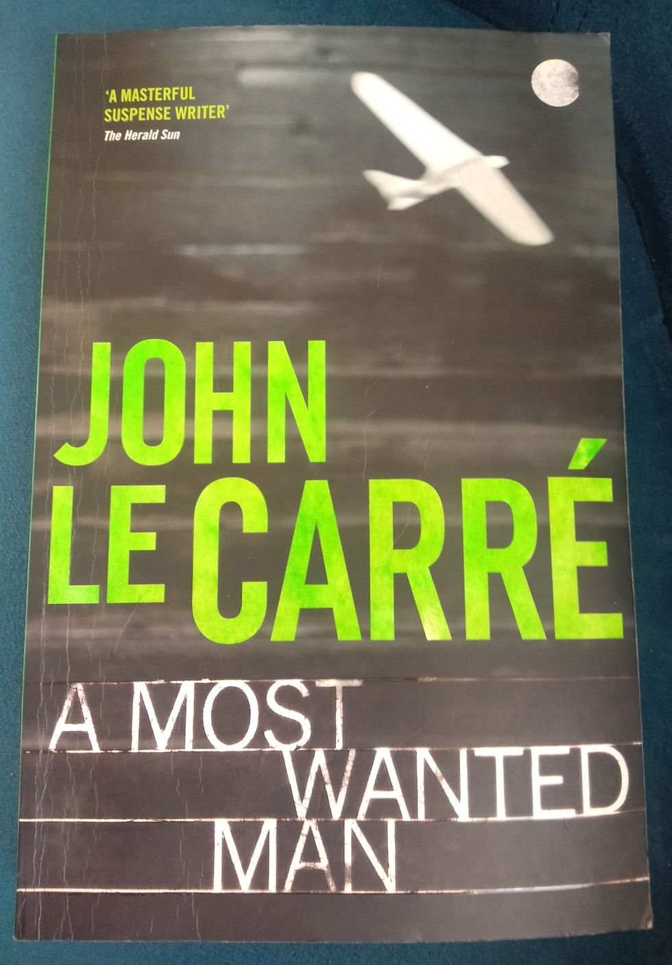 The front cover of John le Carre's book A Most Wanted Man