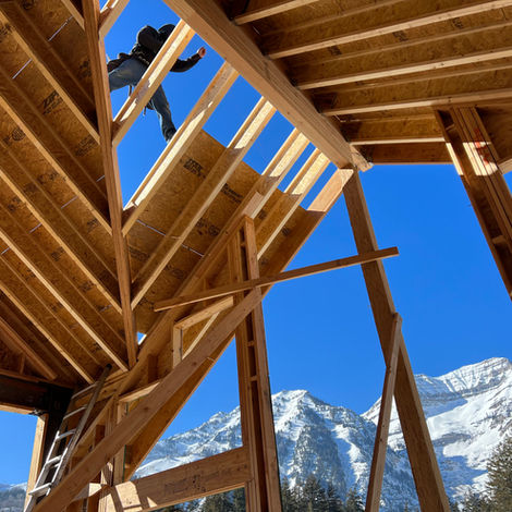 Framing the Cabin