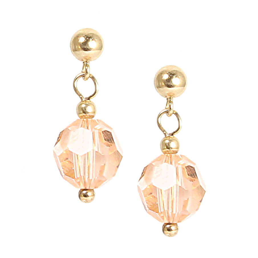 Thumbnail: Red & Orange Drop earrings