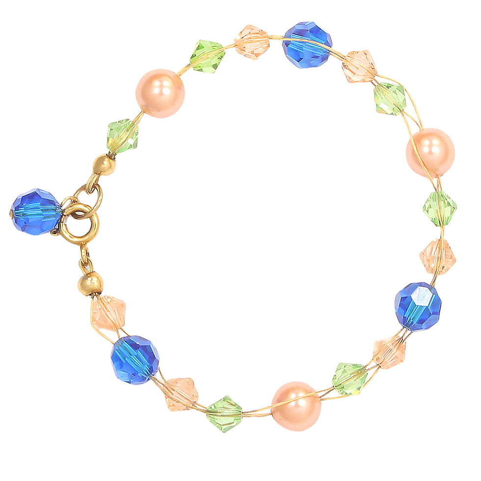 Mandarin plait bracelet