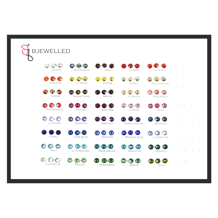 Box of 40 stud earring pairs