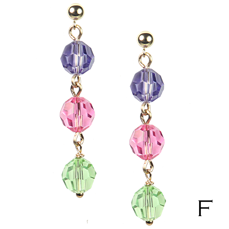 Thumbnail: COLLECTION Warm & Bright Hailstone Earrings
