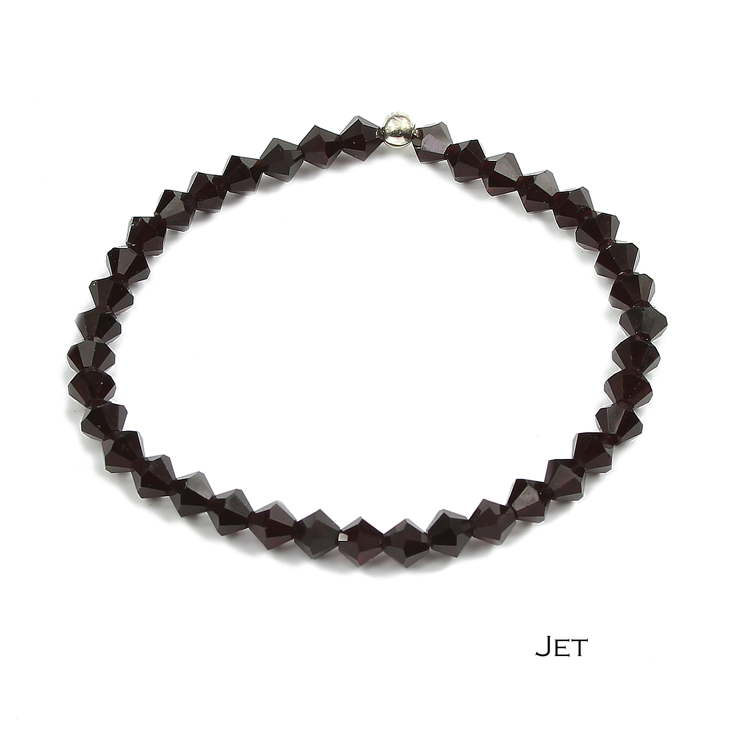 Black and white crystal bracelet online