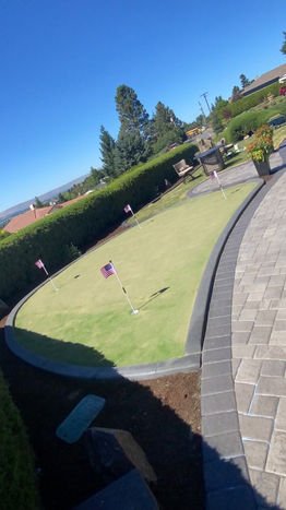 at home putting green