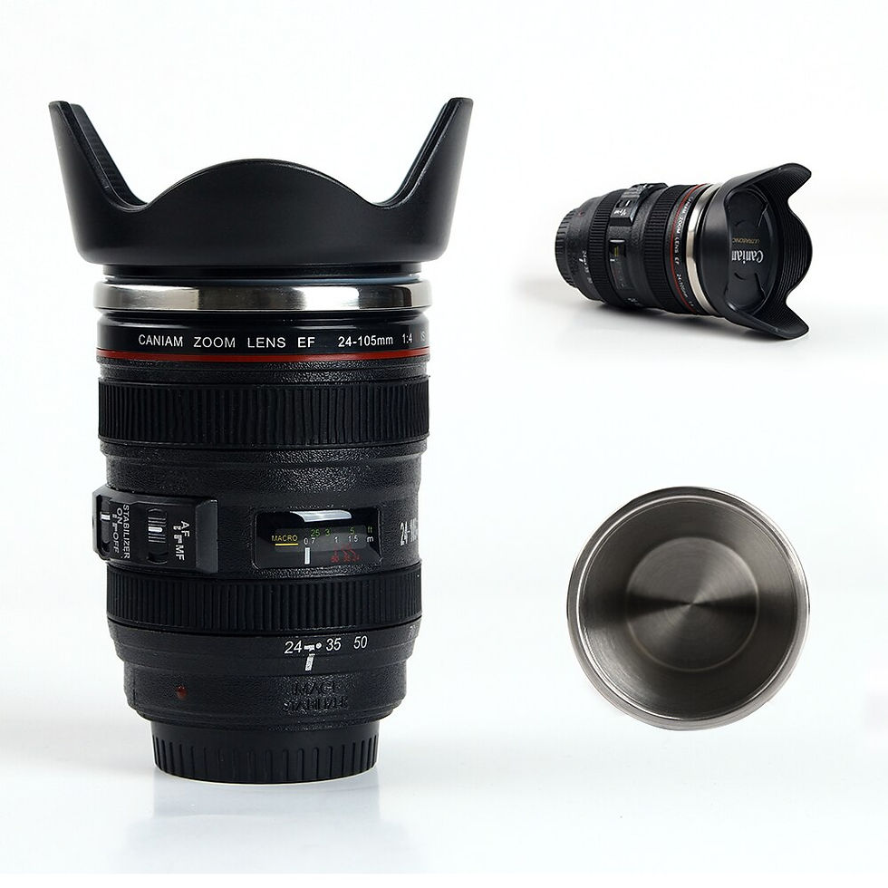 Thumbnail: CAMERA COFFEE MUG -Stainless Steel Thermal Camera Coffee Mugs