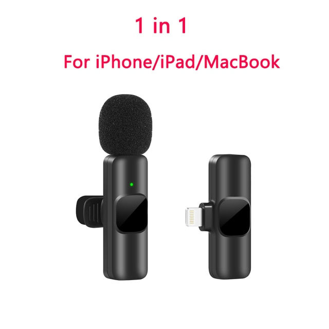 Thumbnail: Wireless Lavalier Microphone /  for iPhone Android Live Broadcast Gaming 