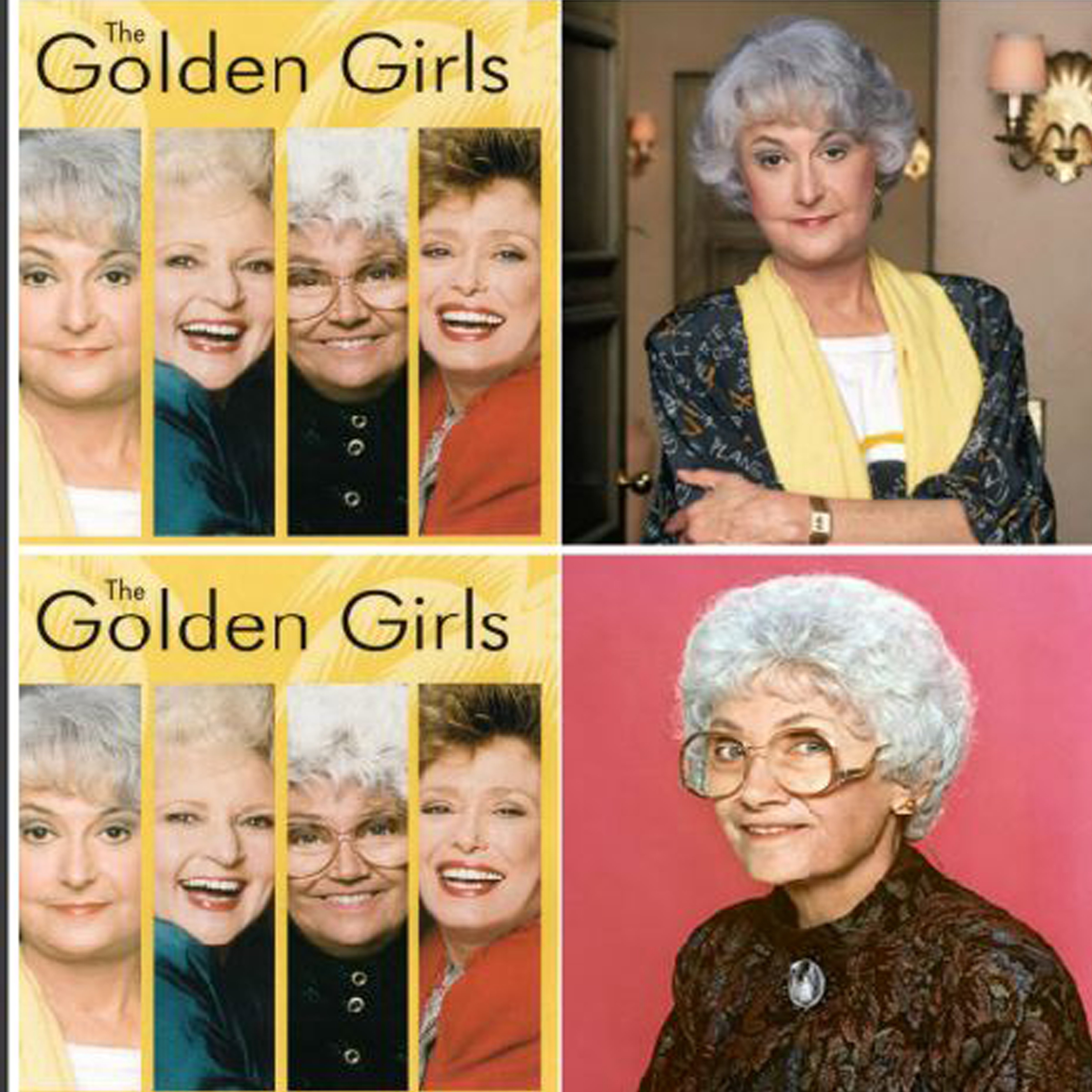 The Golden Girls POP Coasters (Set of 4) U.S. Shipping Included