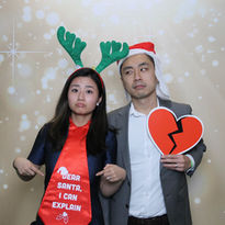 christmas holiday party photo booth entertainment