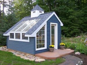 Replace garden shed windows with polycarbonate sheets
