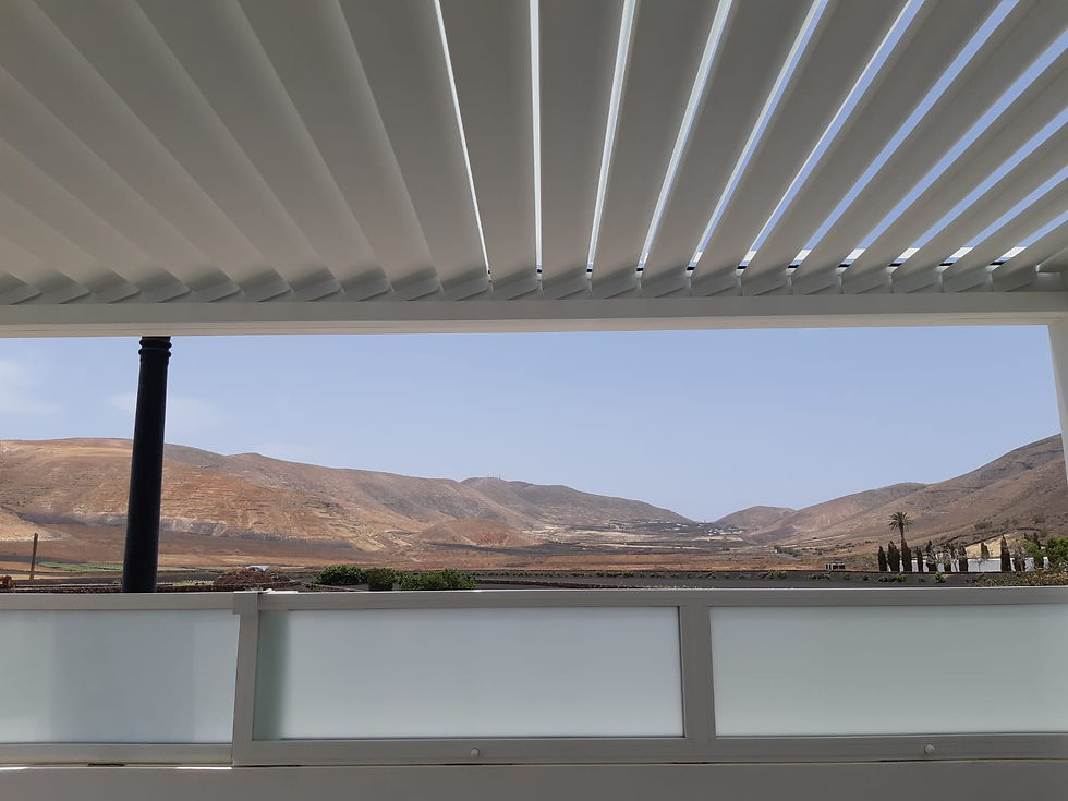 PERGOLA BIOCLIMATICA LANZAROTE,LANZAROTE