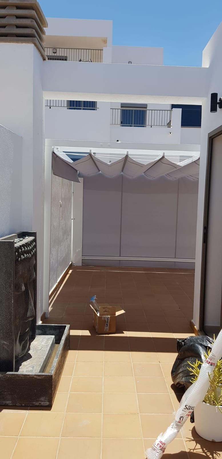 PERGOLA EN FUERTEVENTURA,PERGOLA EN LANZ