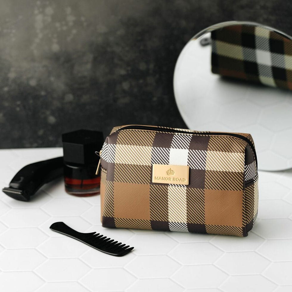 Travel Bag – Classic Plaid Tan