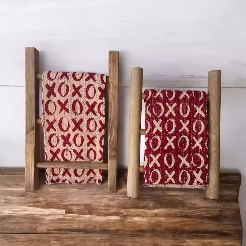 Thumbnail: Wooden Hand Towel/Tea Towel Ladder