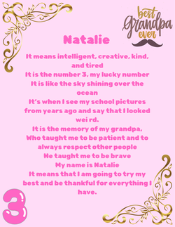 Natalie's Name Poem