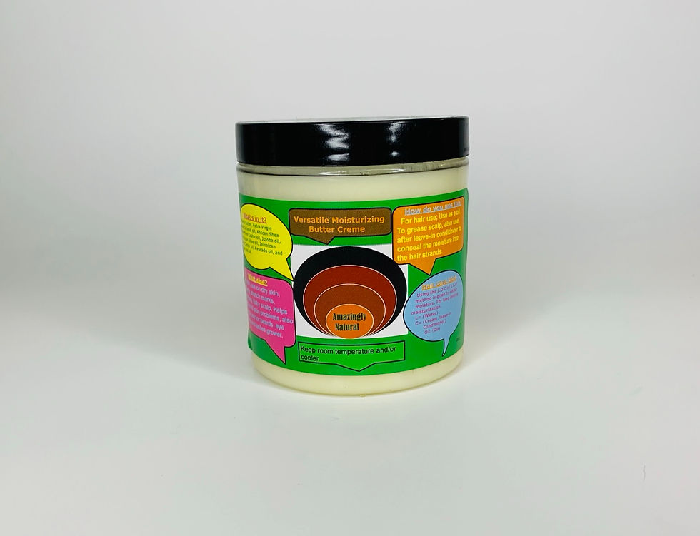 Thumbnail: VERSATILE MOISTURIZING TEA TREE BUTTERCREME 4oz. USE ON HAIR AND SKIN