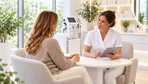 Accompagnement personnalisé dans le choix des soins esthétiques