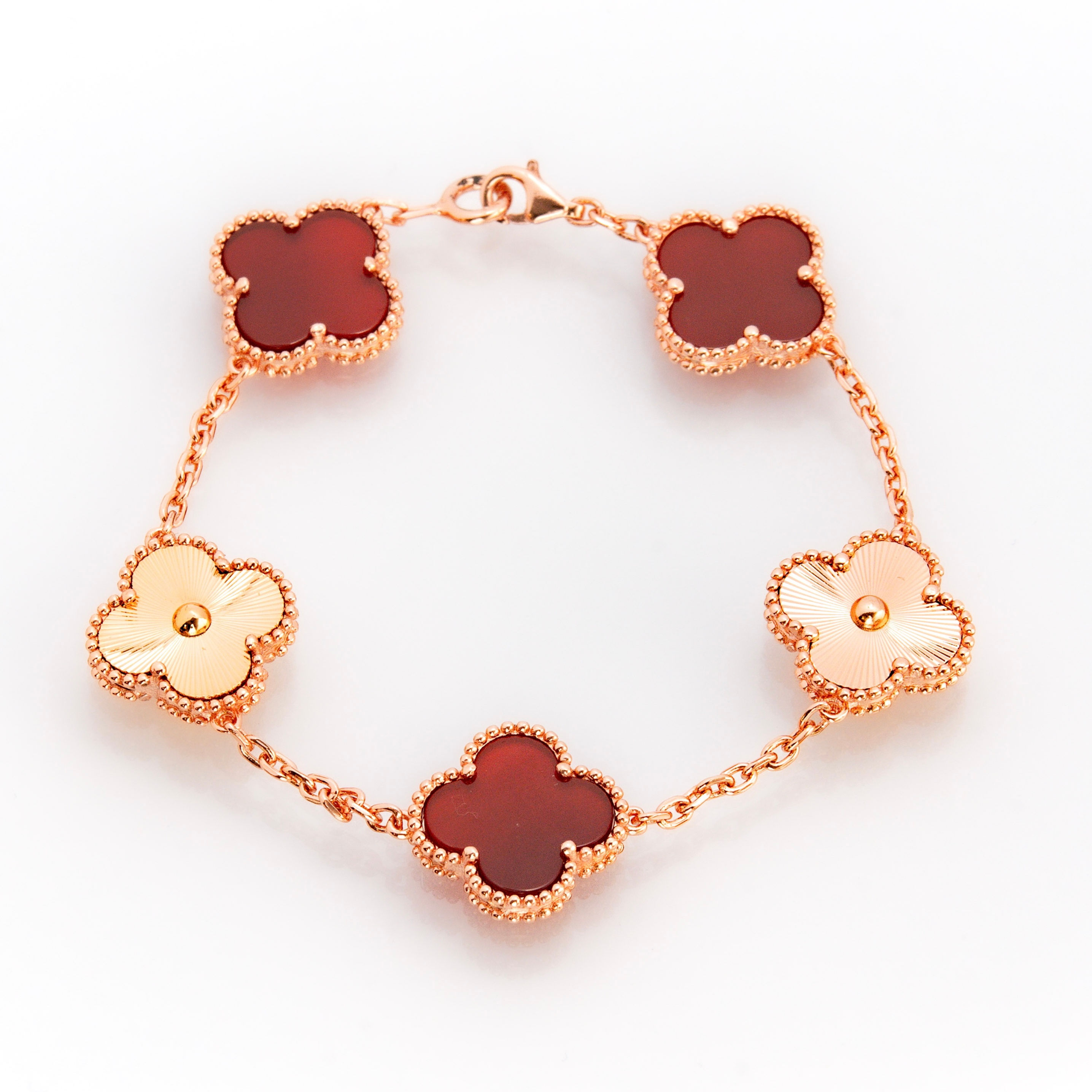 Pozłacana bransoletka rose gold 