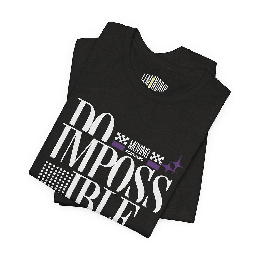 Thumbnail: Do Impossible Things Unisex Jersey Short Sleeve Tee