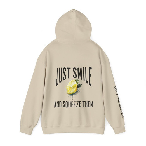 Just Squeeze - Unisex Heavy Blend™ Hooded Sweatshirt | Lemon Drip