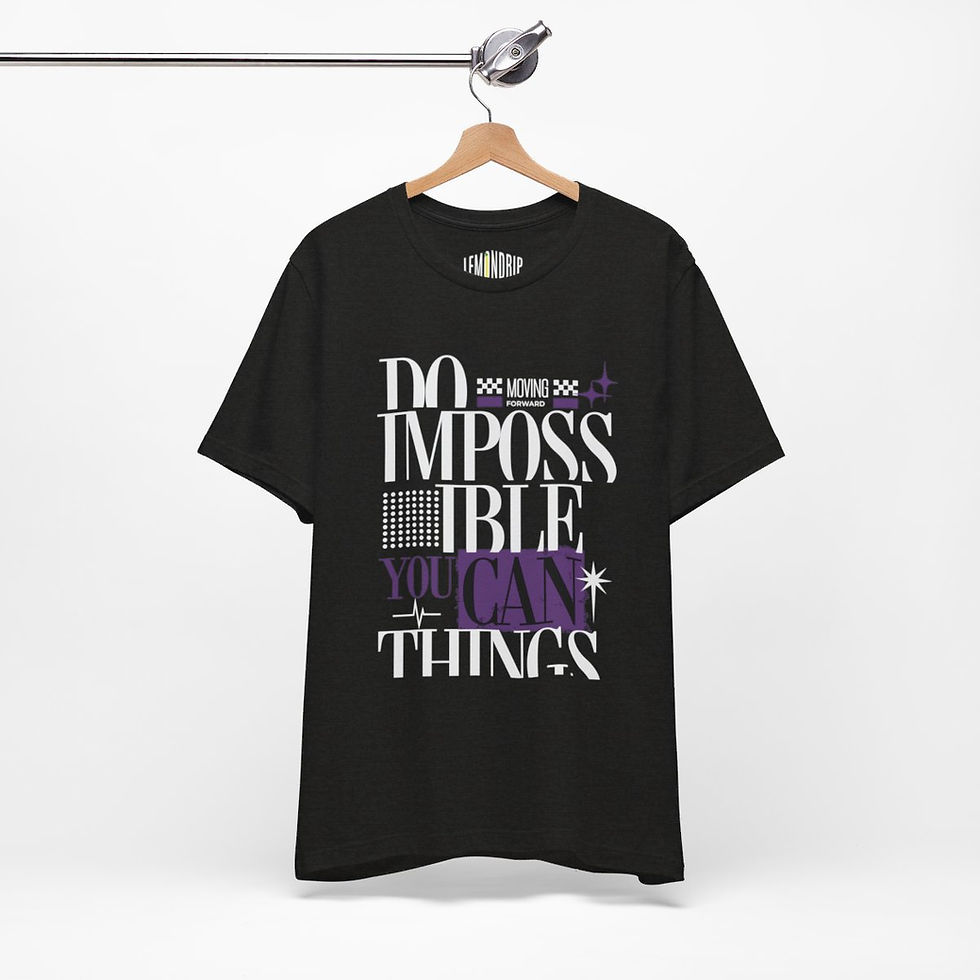 Thumbnail: Do Impossible Things Unisex Jersey Short Sleeve Tee