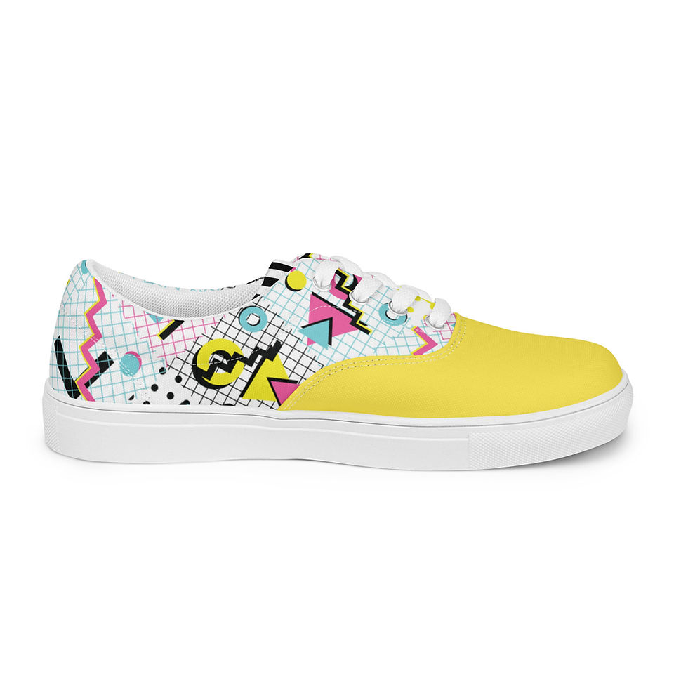 Thumbnail: Women’s lace-up canvas shoes