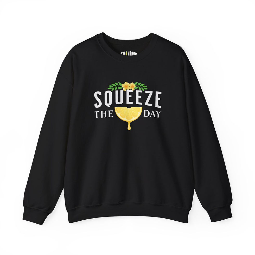 Thumbnail: Squeeze the Day Unisex Heavy Blend™ Crewneck Sweatshirt