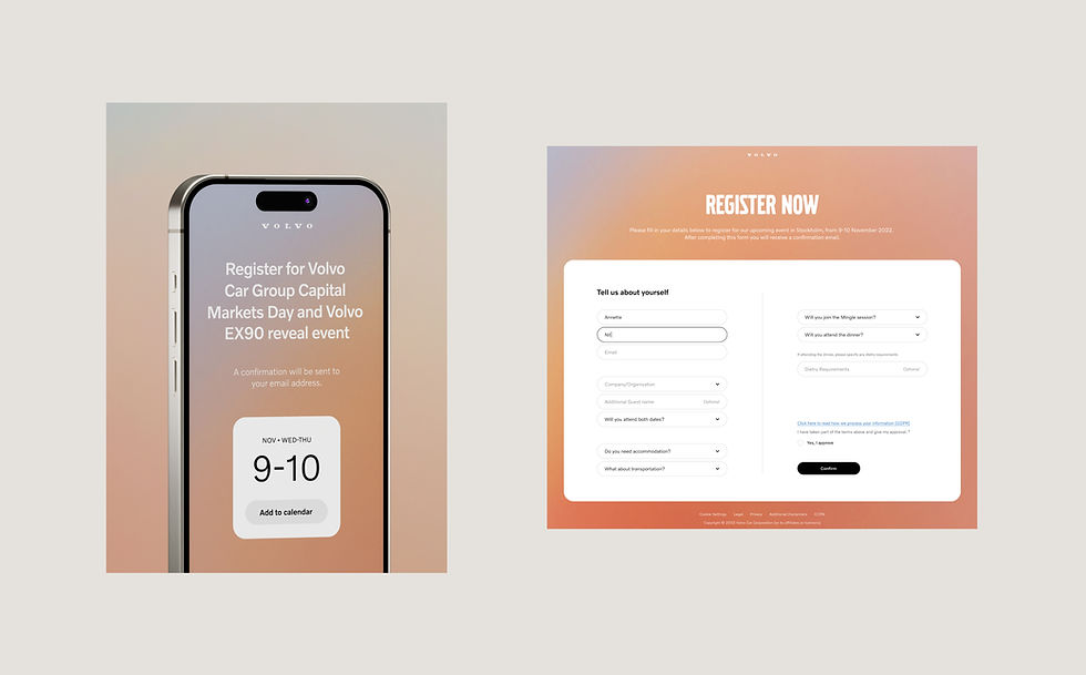 Invite Email Registration